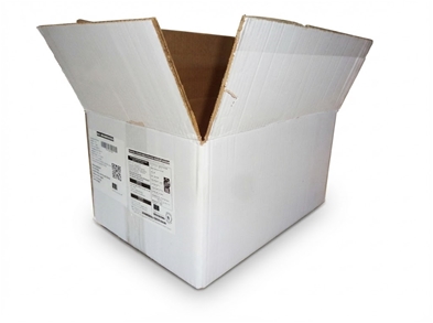 Neutral hvid m/mærkat EB-bølge