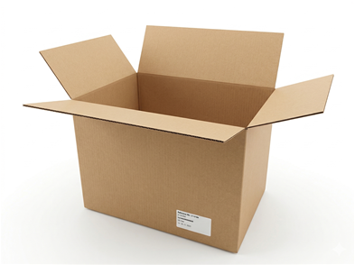 Postæske neutral ny hvid E-bølge