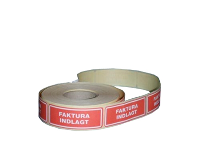 Faktura indlagt  500stk/rl.