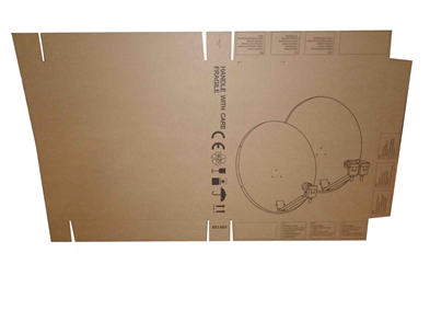 Papstykke parabol, ny