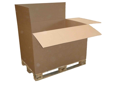 Pallekarton ny neutral, c-bølge