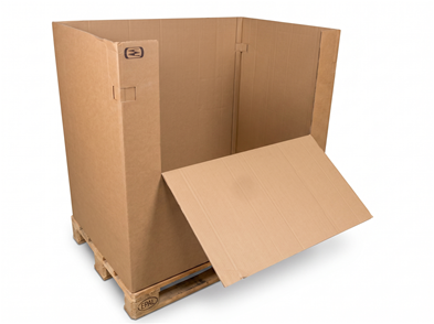 Pallekarton u/låg neutral BC-bølge