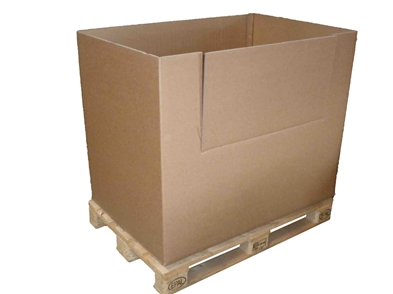 Pallekasser ny u/låg 3-lags