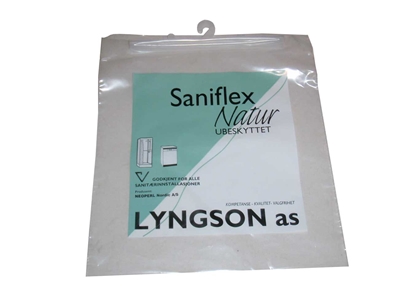 Plastpose m/bøjleophæng/tryk 60my 600/ks